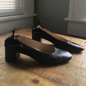 Everlane Day Heel - Black, Size 9.5